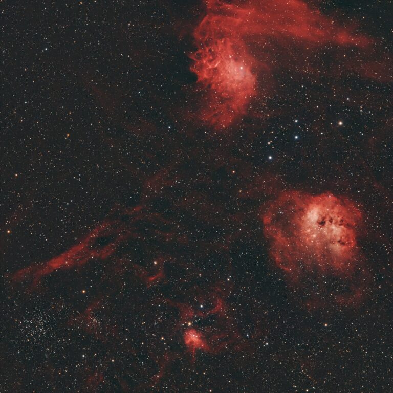 IC 405 – hmlovina horiaca hviezda